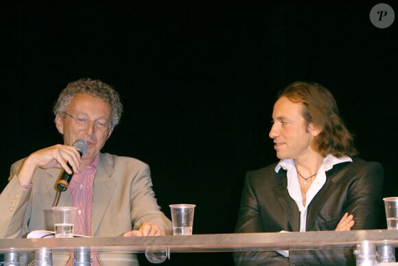 Philippe Candeloro et Nelson Monfort
