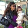 Oksana Grigorieva est allée chercher sa fille Lucia - dont le père est Mel Gibson - à son cours de danse classique le 19 janvier 2013 à Sherman Oaks en Californie