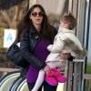 Oksana Grigorieva est allée chercher sa fille Lucia - dont le père est Mel Gibson - à son cours de danse classique le 19 janvier 2013 à Sherman Oaks en Californie