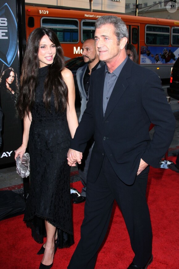 Mel Gibson et Oksana Grigorieva à Los Angeles le 28 avril 2009