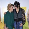 Vahina Giocante, Helena Noguerra lors de l'avant-première du film Turf à Paris le 21 janvier 2013