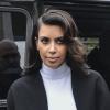 Kim Kardashian arrive au Palais de Tokyo pour assister au défilé Stéphane Rolland haute couture printemps-été 2013. Paris, le 22 janvier 2013.