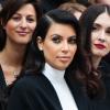 Kim Kardashian assiste au défilé Stéphane Rolland haute couture printemps-été 2013 au Palais de Tokyo. Paris, le 22 janvier 2013.