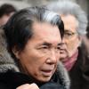Kenzo Takada lors des obsèques d'Andrée Putman en l'Eglise Saint-Germain-des-Prés, le 23 janvier 2013.