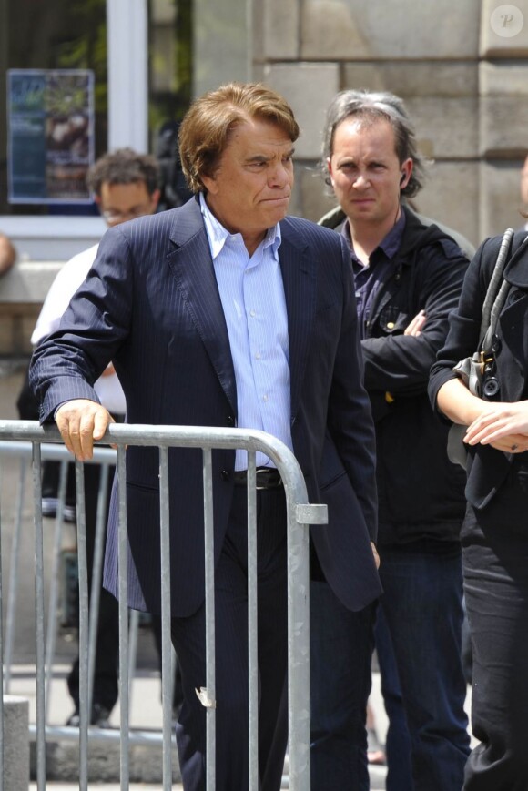 Bernard Tapie à Paris le 21 juin 2012.
