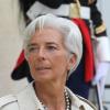 Christine Lagarde à l'Elysée, le 18 octobre 2011. 