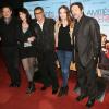 Wladimir Yordanoff, Zabou Breitman, Gérard Lanvin, Ana Girardot et Jean Hugues Anglade pendant l'avant-première du film Amitiés sincères à Paris le 24 janvier 2013.