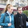 Florence Cassez de retour à Paris a rejoint Melissa Theuriau au restaurant "La Grande Armée" a Paris, le 25 janvier 2013
