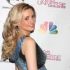 Holly Madison, enceinte, lors du concours Miss Univers 2012 le 19 décembre 2012 au Planet Hollywood de Las Vegas.