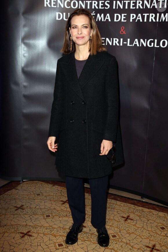 Carole Bouquet lors des Rencontres Internationales du Cinéma de Patrimoine et du prix Henri Langlois à Vincennes le 28 janvier 2013