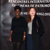 Aïssa Maïga et Catherine Frot lors des Rencontres Internationales du Cinéma de Patrimoine et du prix Henri Langlois à Vincennes le 28 janvier 2013