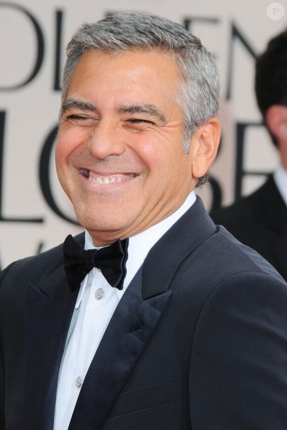 George Clooney à la cérémonie des Golden Globes 2013, le 15 janvier 2013 à Los Angeles.