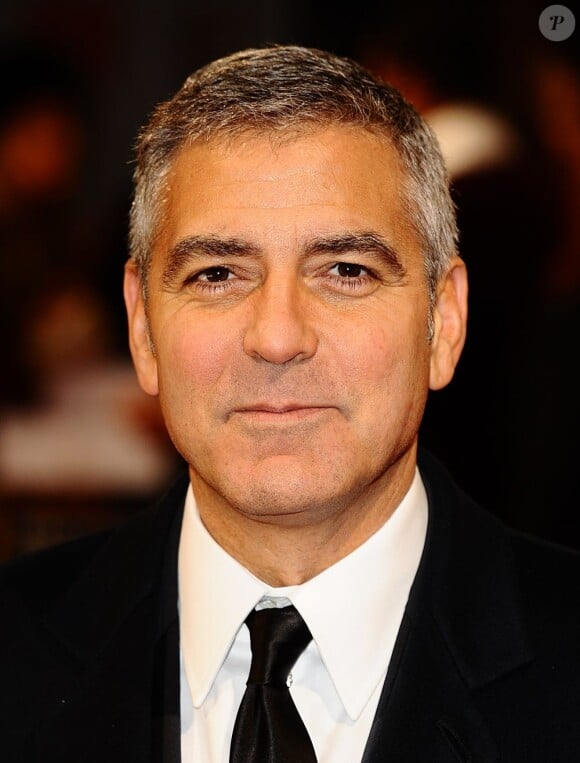 L'acteur George Clooney le 12 février 2012 à Londres.