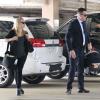 Reese Witherspoon et son mari Jim Toth emmènent leur adorable fils Tennessee chez le médecin à Santa Monica, le 29 janvier 2013.