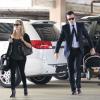 L'actrice Reese Witherspoon et son mari Jim Toth emmènent leur fils Tennessee chez le médecin à Santa Monica, le 29 janvier 2013.