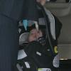 Reese Witherspoon et son mari Jim Toth emmènent leur fils Tennessee, 4 mois, chez le médecin à Santa Monica, le 29 janvier 2013.