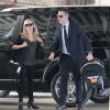 Reese Witherspoon et son mari Jim Toth emmènent leur fils Tennessee chez le médecin à Santa Monica, le 29 janvier 2013.