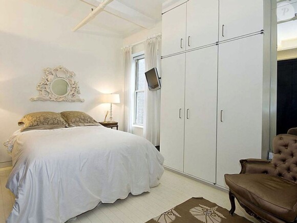Miranda Kerr a vendu son appartement de New York. Photo du 30 janvier 2013. Ici la chambre.