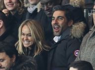Cécile de Ménibus et Ary Abittan : Complicité et sourires face au PSG conquérant