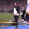 Jennifer Hudson s'était déjà produite en 2009 lors de la finale du Super Bowl.