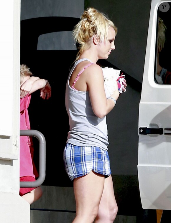Britney Spears à Los Angeles, le 3 fevrier 2013.