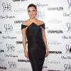 Eva Longoria, très élégante dans une petite robe noire à la soirée d'ouverture du restaurant She by Morton's à Las Vegas, le 2 février 2013.