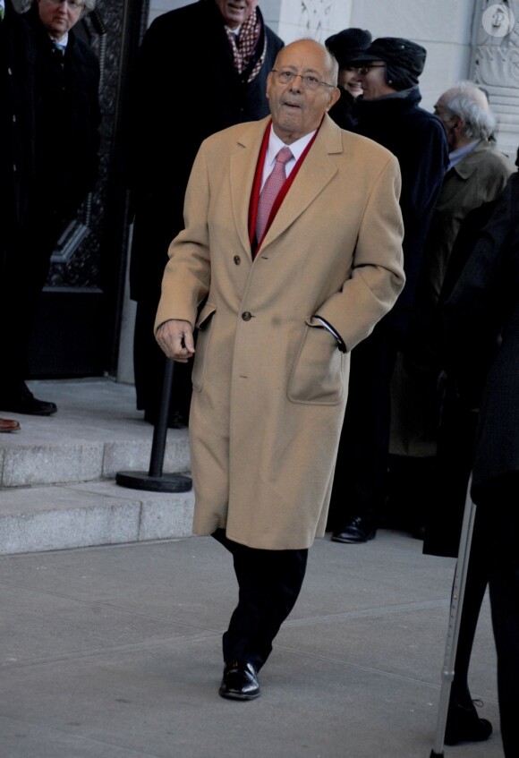 L'ancien sénateur Alfonse D'Amato a assisté aux obsèques d'Ed Koch, ancien maire de New York qui ont eu lieu hier, lundi 4 février, à New York.