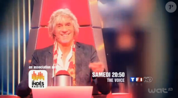 Louis Bertignac dans The Voice 2, samedi 9 février 2013 sur TF1