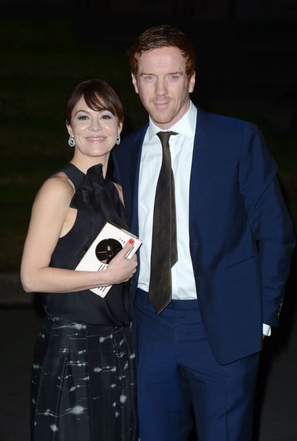 Damian Lewis et Helen McCrory lors des London Evening Standard British Film Awards dans la capitale britannique le 4 février 2013