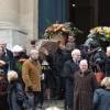 Beaucoup de fleurs aux obsèques de Bernard Dhéran en l'église Saint-Roch à Paris le 5 février 2013.