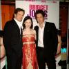 Colin Firth, Renée Zellweger et Hugh Grant à la première de Bridget Jones : L'âge de raison, à Londres, le 9 septembre 2004.
