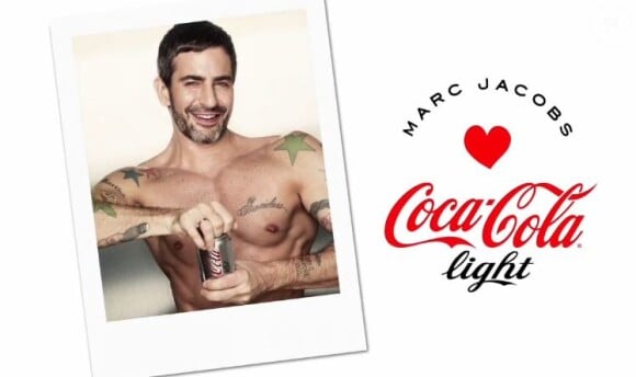 Marc Jacobs devient le directeur artistique de Coca-Cola Light pour 2013.