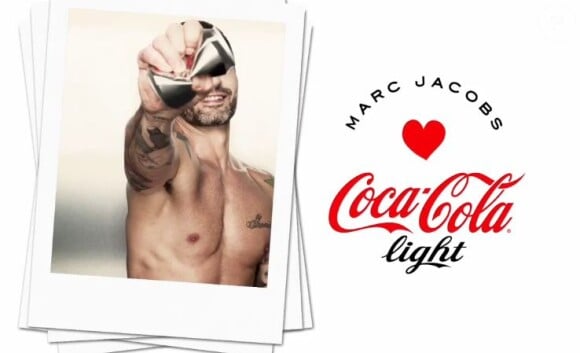 Marc Jacobs, nouveau directeur artistique de Coca-Cola Light pour 2013.