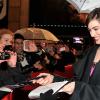 Anne Hathaway lors de l'avant-première du film Les Misérables à Paris sur les Champs-Elysées le 6 février 2013