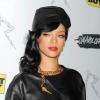Rihanna fait la promotion de son nouvel album à New York, le 20 novembre 2012.