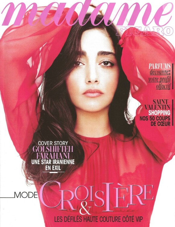 Golshifteh Farahani en couverture de Madame Figaro - 8 février 2013