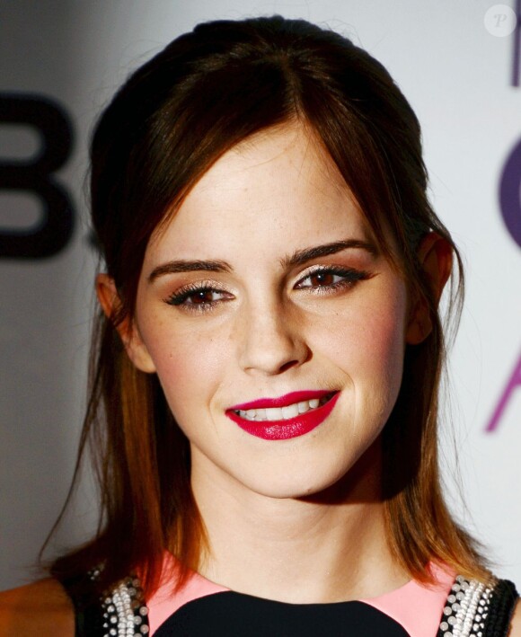 Emma Watson en press room lors des People's Choice Awards à Los Angeles, le 9 janvier 2013.