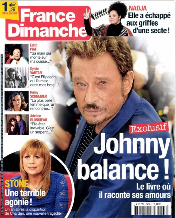 Magazine France Dimanche du 8 février 2013.