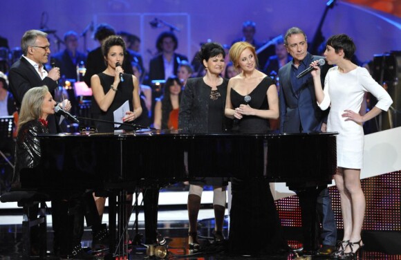 Hommage à Véronique Sanson lors des Victoires de la Musique, sur France 2 le 8 février 2013.