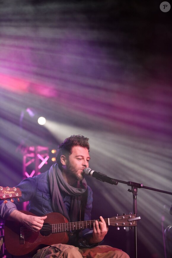 Christophe Maé le 9 février 2013 à Monaco.