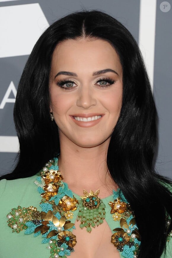 Katy Perry, divine lors des 55e Grammy Awards au Staples Center. Los Angeles, le 10 février 2013.