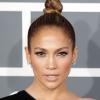 Jennifer Lopez lors des 55e Grammy Awards au Staples Center. Los Angeles, le 10 février 2013.