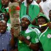 Les tribunes du Soccer City Stadium en transe lors de la victoire du Nigeria sur le Burkina Faso (1-0) en finale de la CAN le 10 février 2013 à Johannesburg