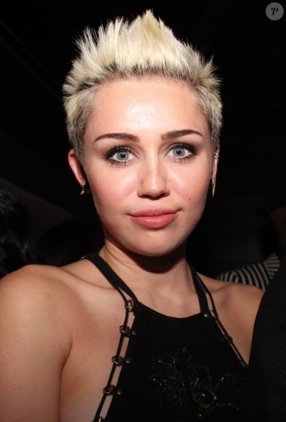 Miley Cyrus à la soirée Ne-Yo's 5th Annual Midnight Brunch, à Los Angeles, le 9 février 2013.