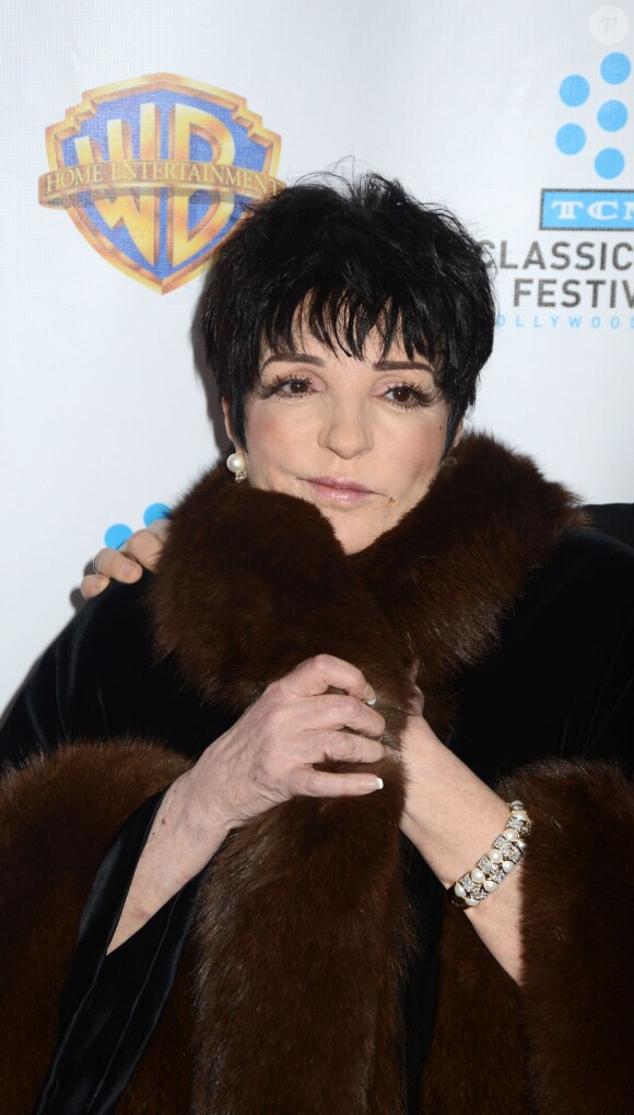 Liza Minnelli en janvier 2013 à New York