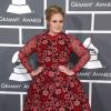 Adele à la 55e cérémonie des Grammy Awards à Los Angeles le 10 février 2013.