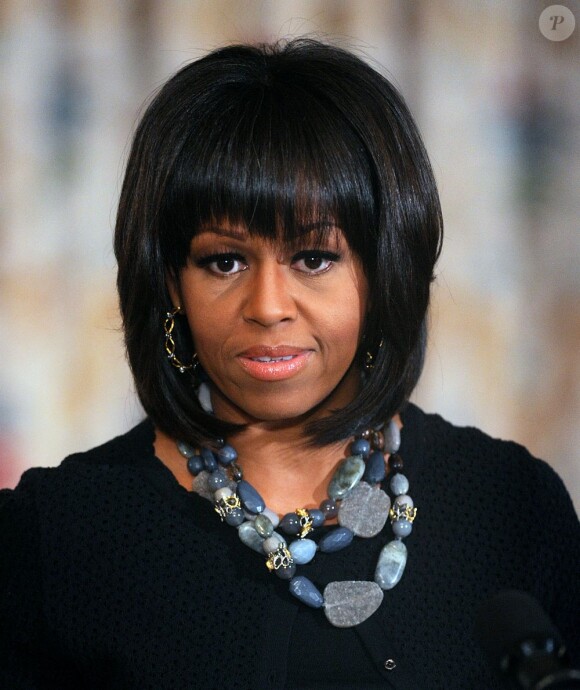 Michelle Obama à la Maison Blanche, le 13 février 2013.
