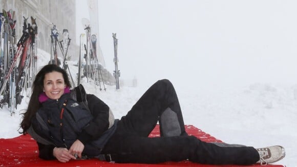 Adeline Blondieau et Claire Keim sublimes dans la neige à Luchon