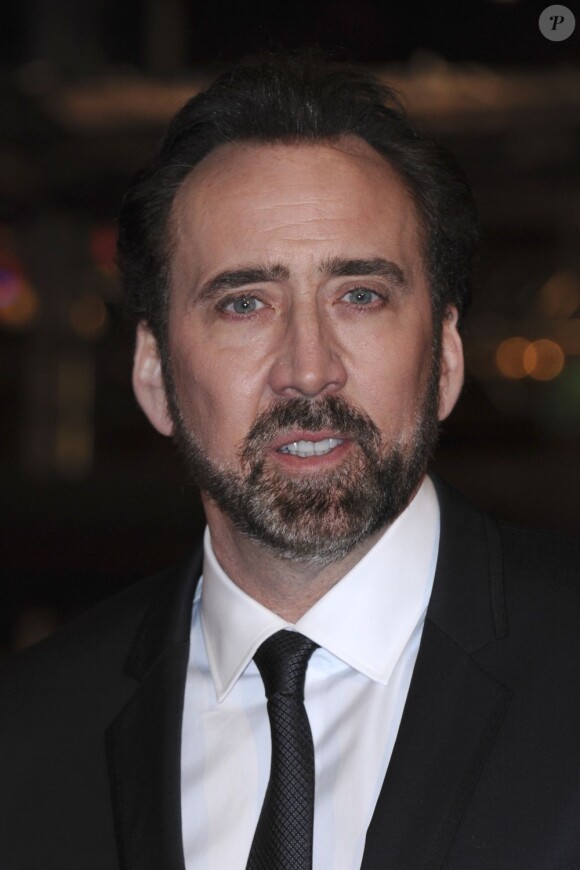 Nicolas Cage pendant l'avant-première du film d'animation Les Croods à la 63e Berlinale, le 15 février 2013.