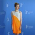 Emma Stone en beauté pour le photocall pour le film Les Croods à la 63e Berlinale le 15 février 2013.